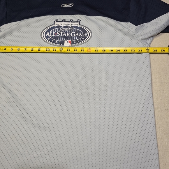 Reebok MLB Men's New York Yankee All Star Game 2008 Batting Mesh Jersey Size L - Picture 5 of 6